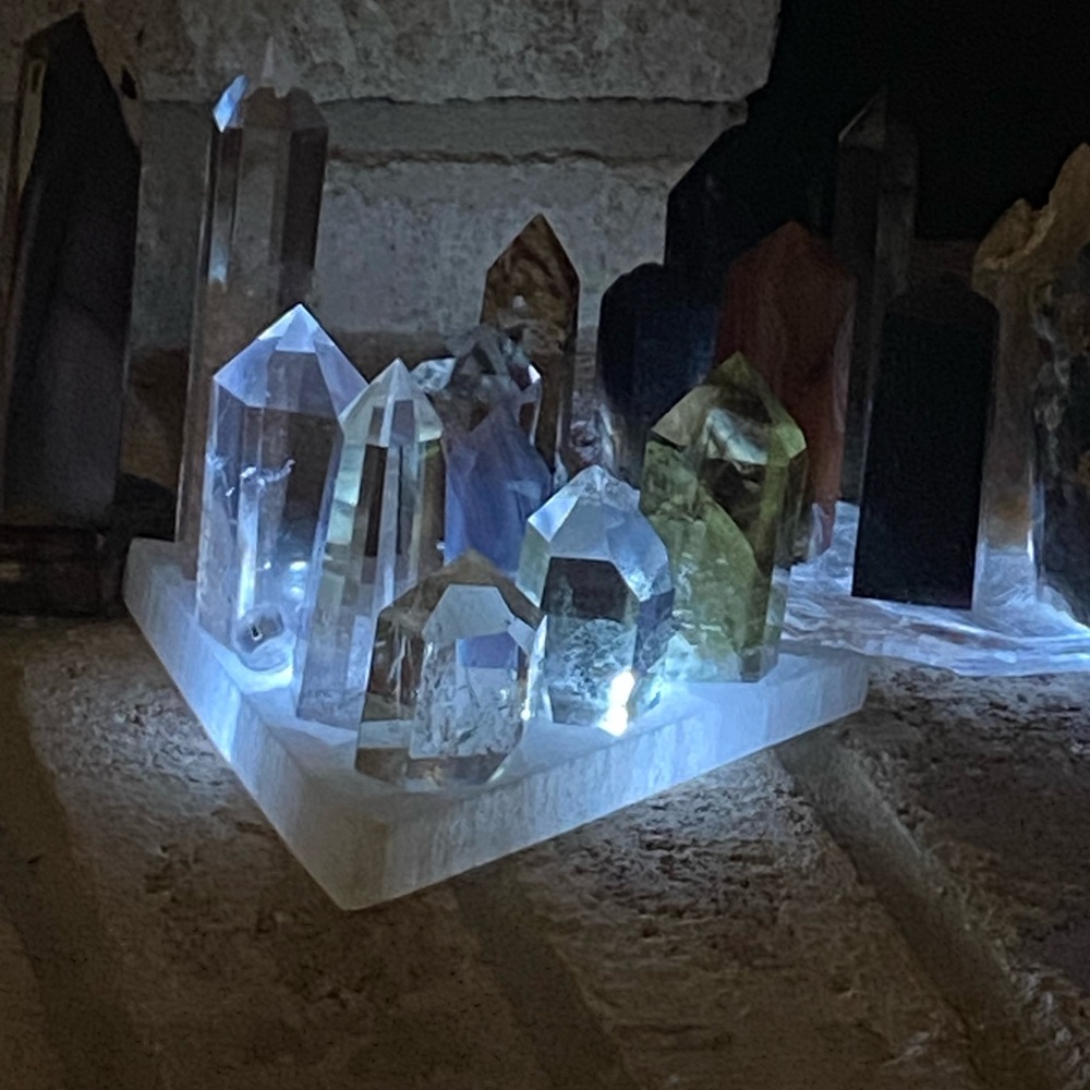 Unlisted crystals shown on live!